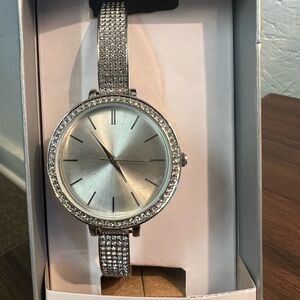 Elegant Silver Women's Watch